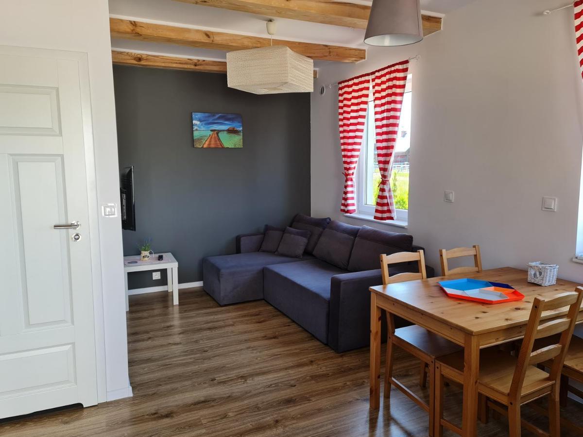 Domki Osada Kalinowa Leba Nowecin Sauna Exterior foto