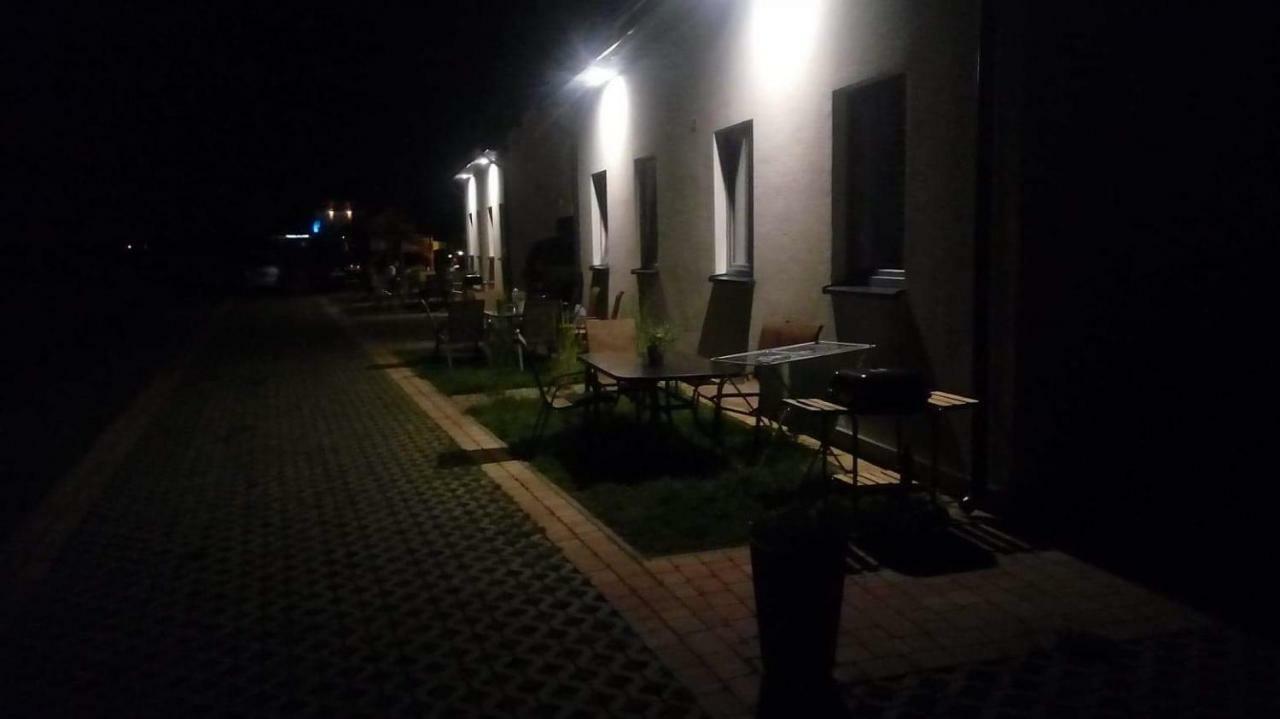 Domki Osada Kalinowa Leba Nowecin Sauna Exterior foto